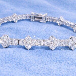 3mm Moissanite Tennis Bracelet | Passes Diamond Tester | 925 Silver